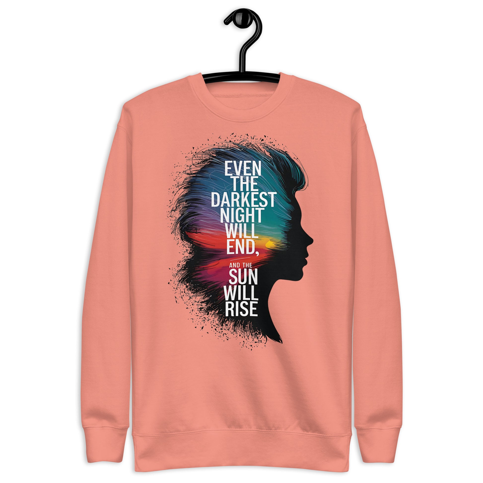 Resilience in Darkness | Premium Sweatshirt - Self Love Saga  Self-love Apparel, Mental Health Matters