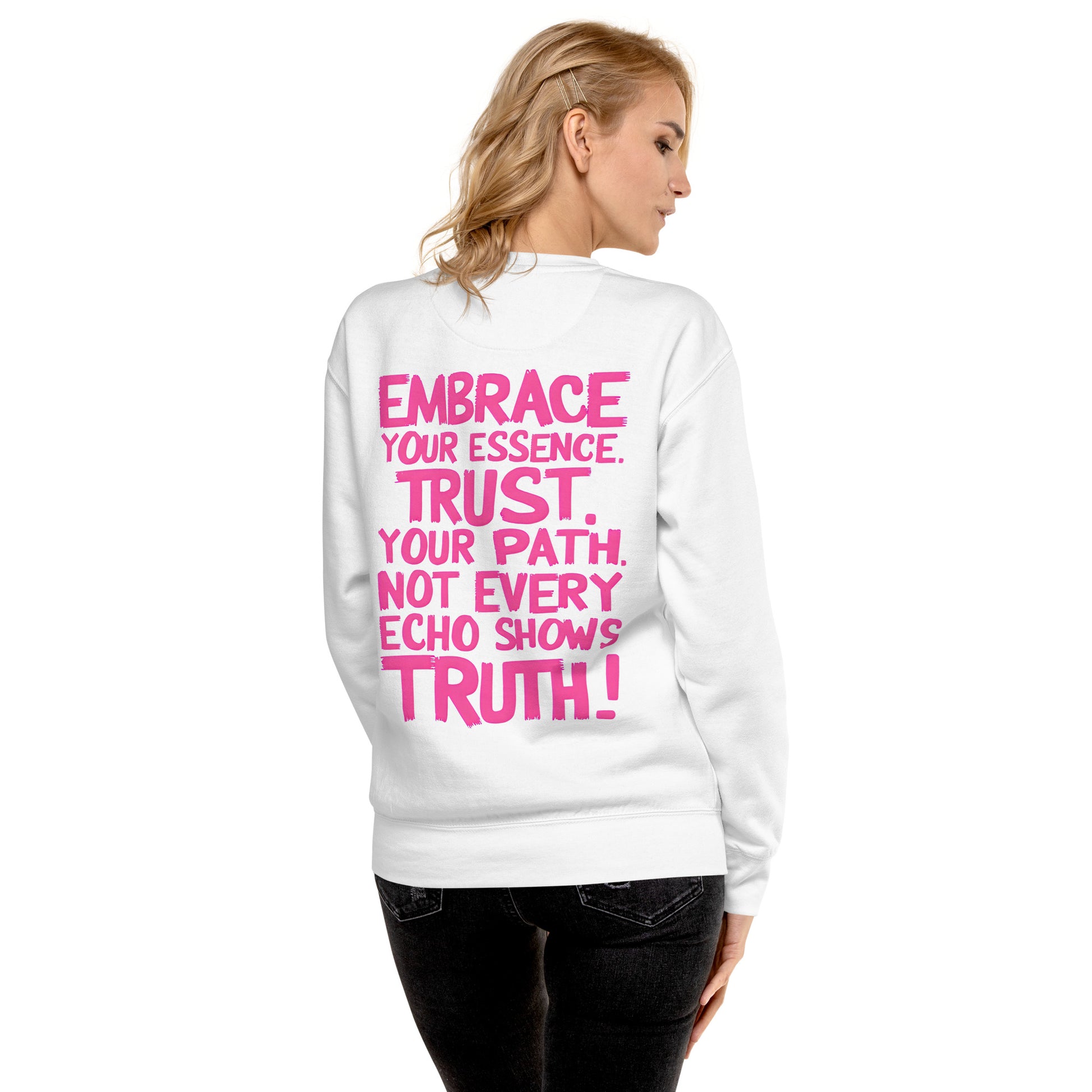 Embrace your Essence (Premium Sweatshirt) - Self Love Saga  Self-love Apparel, Mental Health Matters