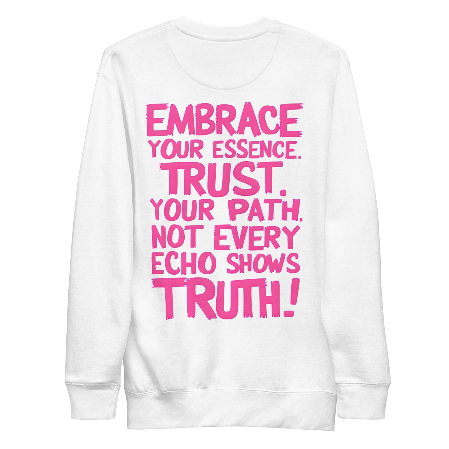 Embrace your Essence (Premium Sweatshirt) - Self Love Saga  Self-love Apparel, Mental Health Matters