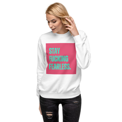 Premium Sweatshirt | Fckng Fearless Collection #1 - Self Love Saga  Self-love Apparel, Mental Health Matters