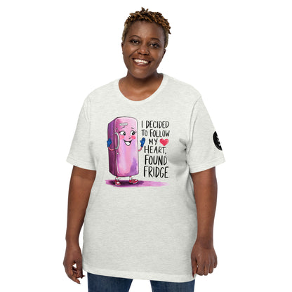 Found Fridge | Unisex t-shirt - Self Love Saga  Self-love Apparel, Mental Health Matters