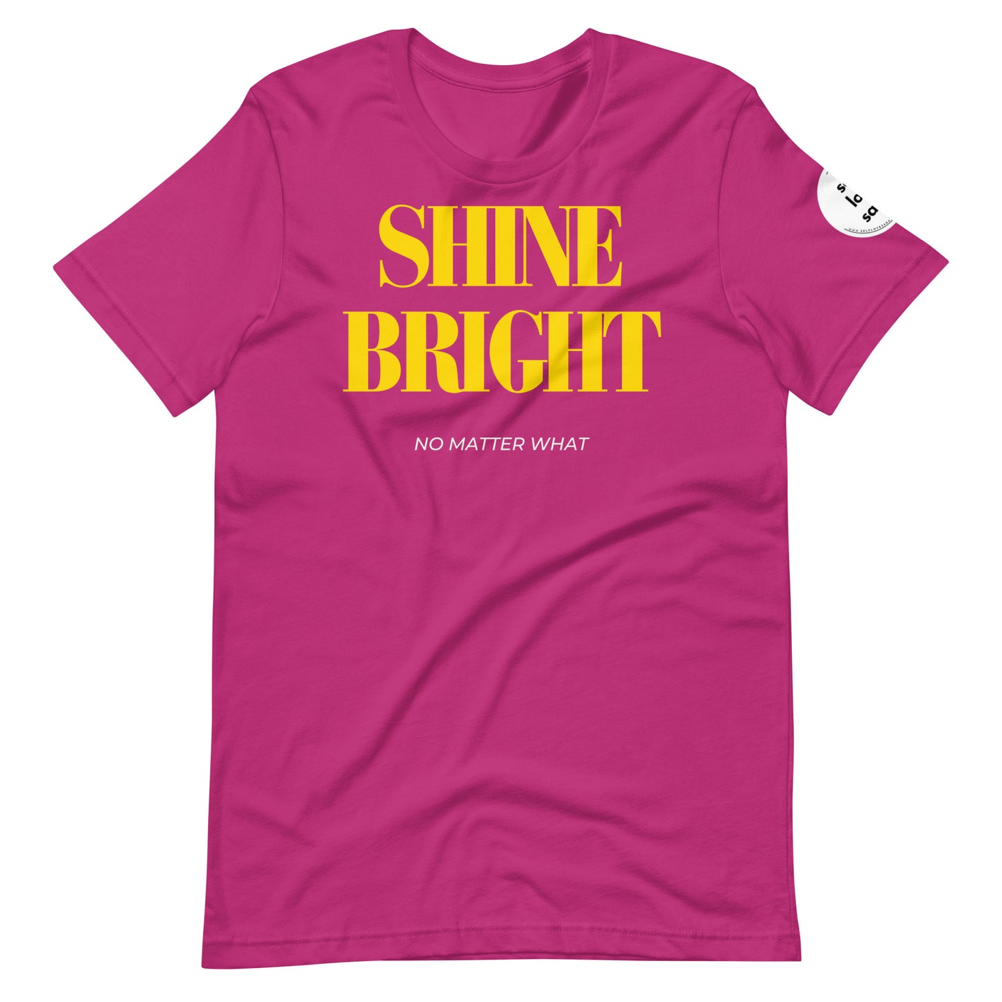 Shine Bright (Regular Fit T-shirt) - Self Love Saga  Self-love Apparel, Mental Health Matters