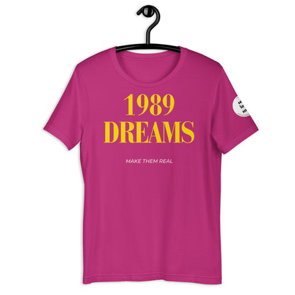 1989 Dreams (Regular Fit T-shirt) - Self Love Saga  Self-love Apparel, Mental Health Matters