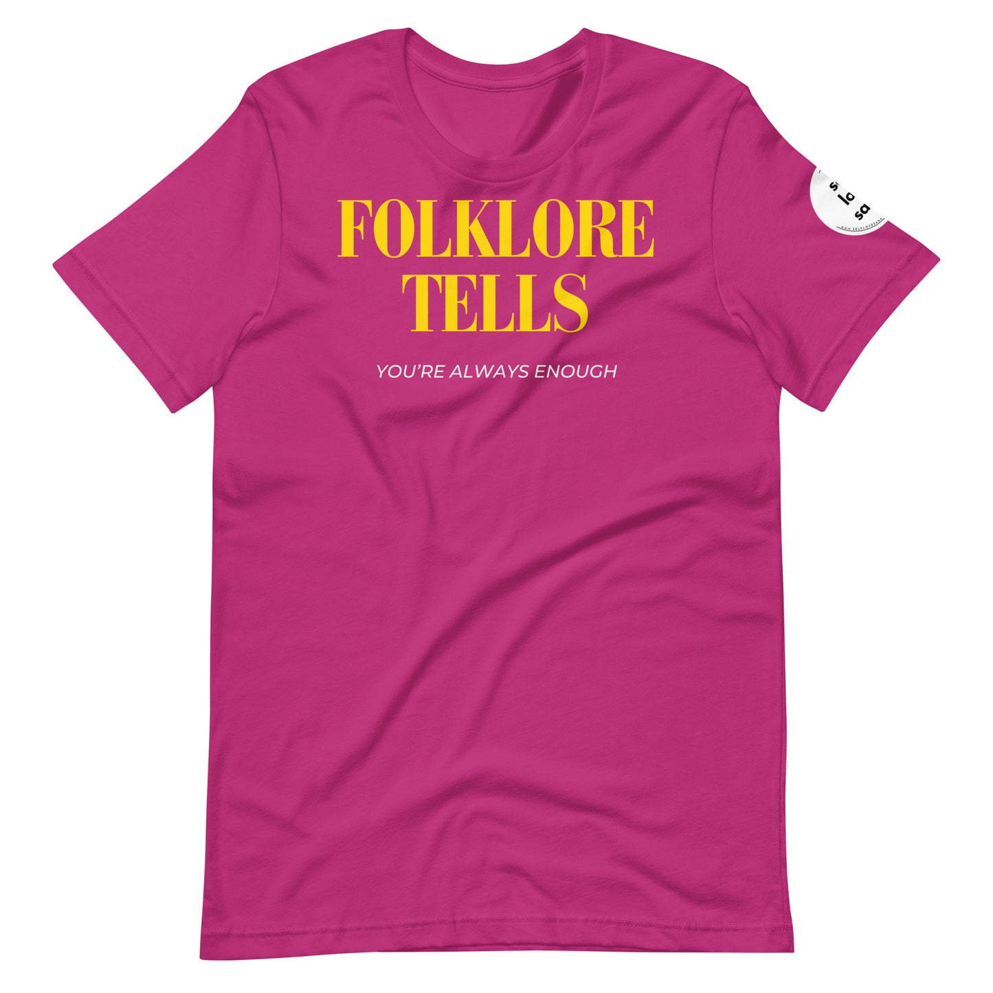 Folklore Tells (Regular Fit T-shirt) - Self Love Saga  Self-love Apparel, Mental Health Matters