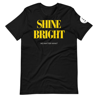 Shine Bright (Regular Fit T-shirt) - Self Love Saga  Self-love Apparel, Mental Health Matters