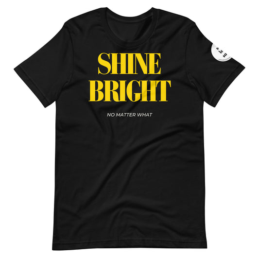 Shine Bright (Regular Fit T-shirt) - Self Love Saga  Self-love Apparel, Mental Health Matters