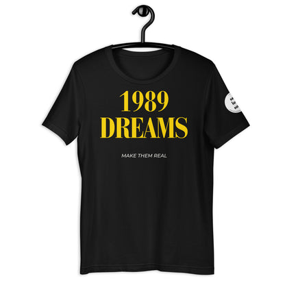 1989 Dreams (Regular Fit T-shirt) - Self Love Saga  Self-love Apparel, Mental Health Matters