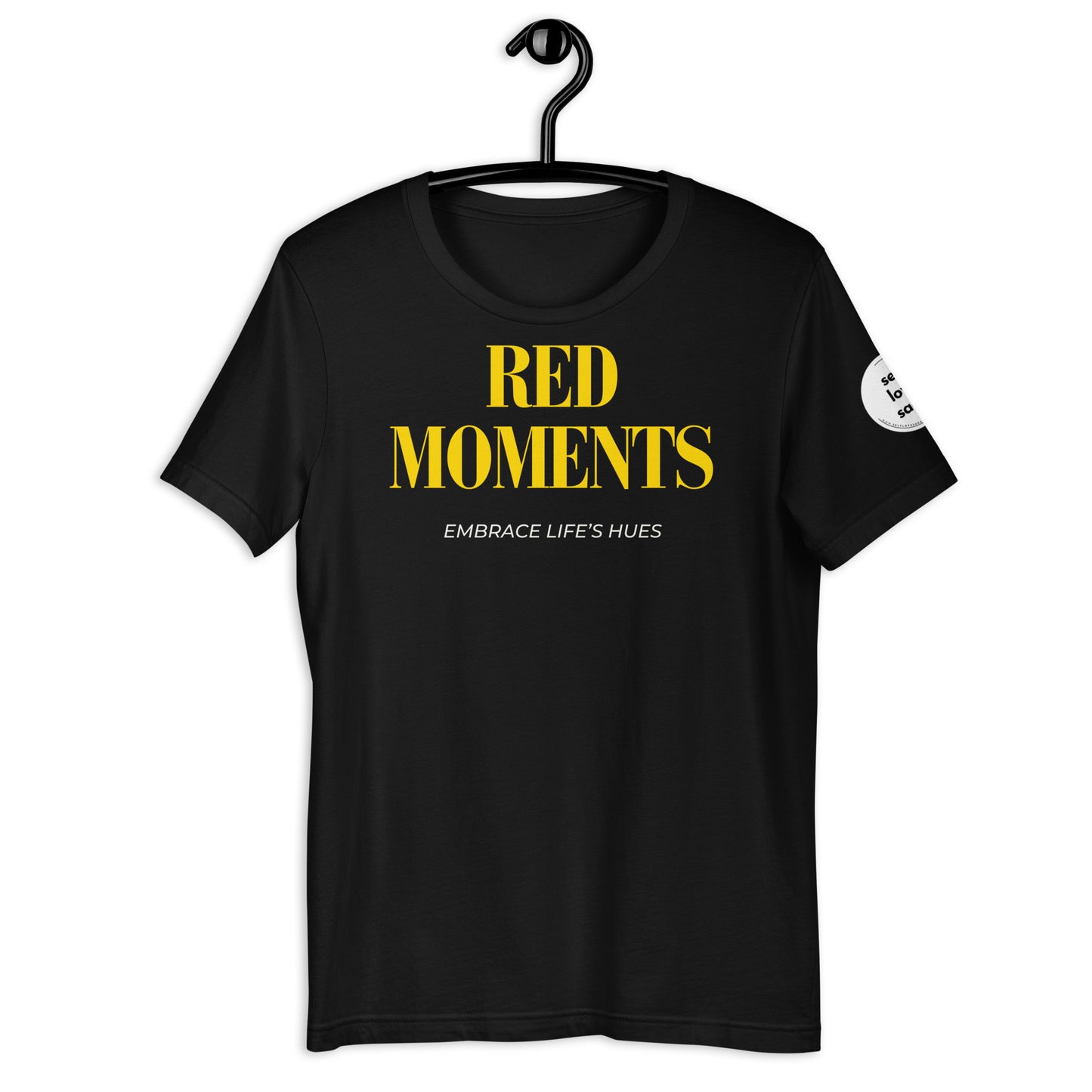 Red Moments (Regular Fit T-shirt) - Self Love Saga  Self-love Apparel, Mental Health Matters