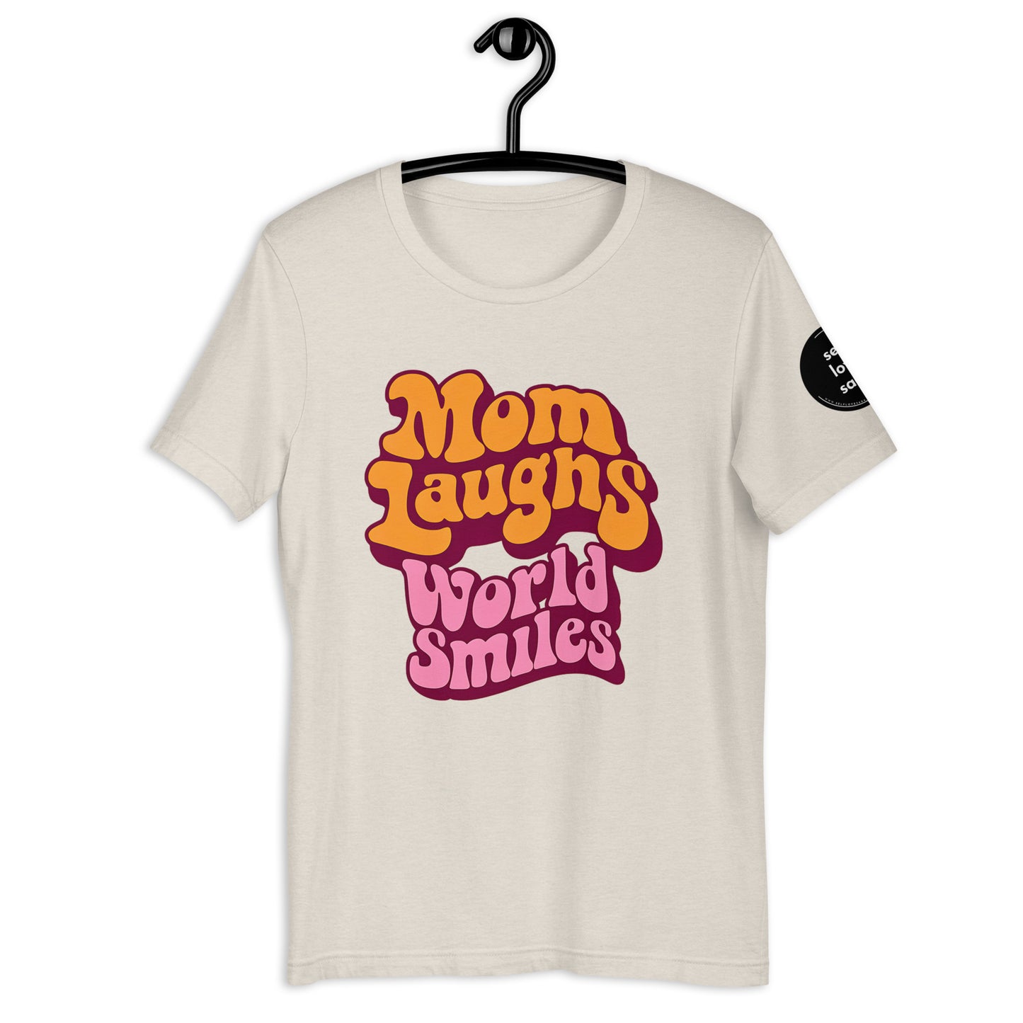 Mom Laughs | Unisex t-shirt - Self Love Saga  Self-love Apparel, Mental Health Matters