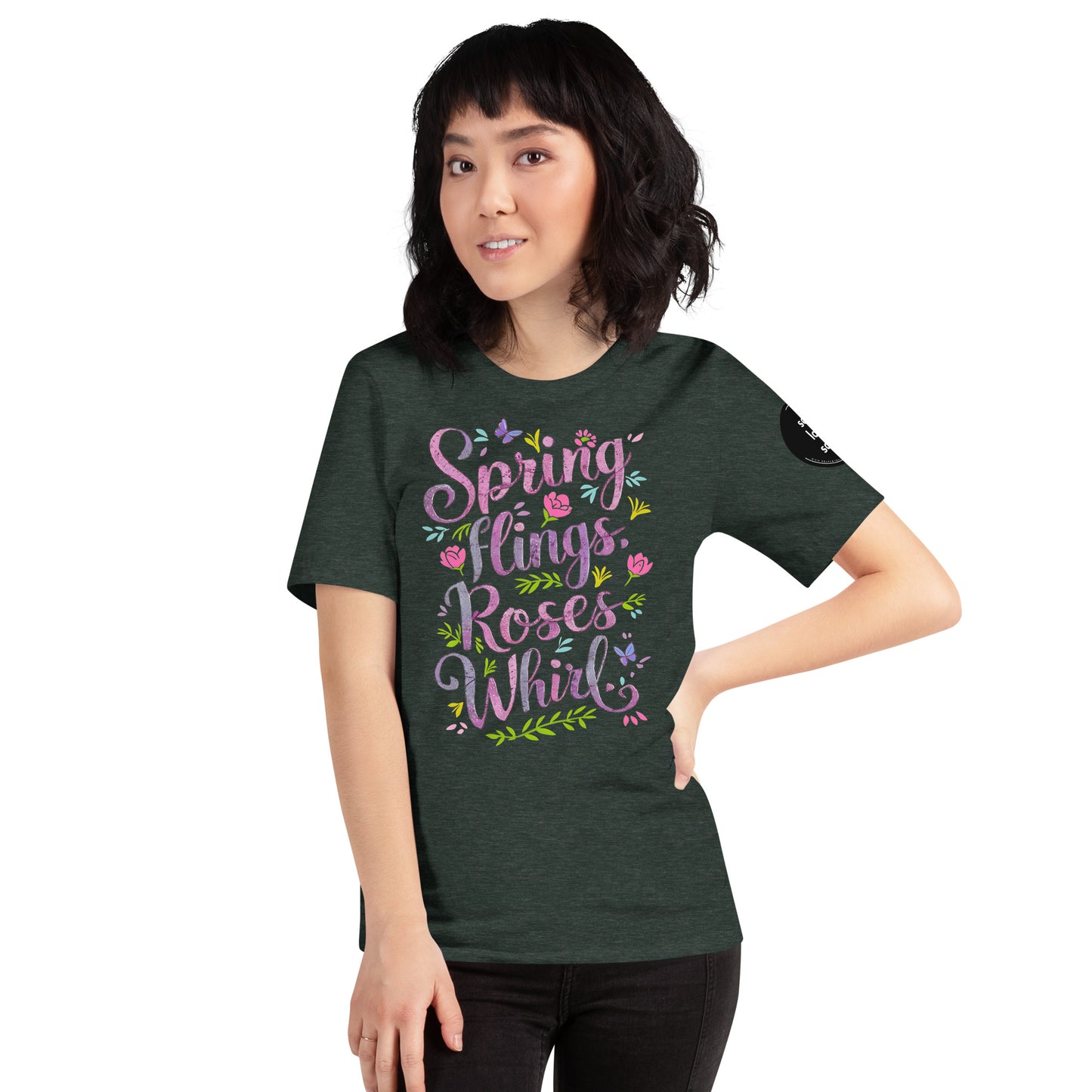 Spring Flings | Unisex t-shirt - Self Love Saga  Self-love Apparel, Mental Health Matters