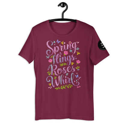 Spring Flings | Unisex t-shirt - Self Love Saga  Self-love Apparel, Mental Health Matters