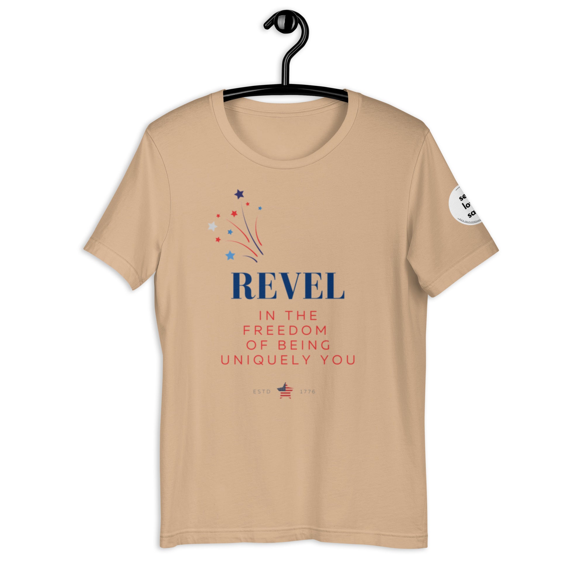 Revel in Freedom (Regular fit t-shirt) - Self Love Saga  Self-love Apparel, Mental Health Matters