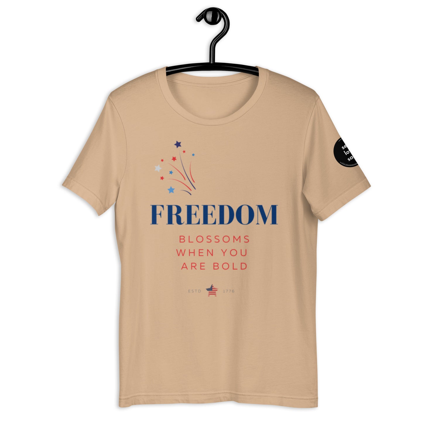 Freedom Blossoms (Regular Fit t-shirt) - Self Love Saga  Self-love Apparel, Mental Health Matters