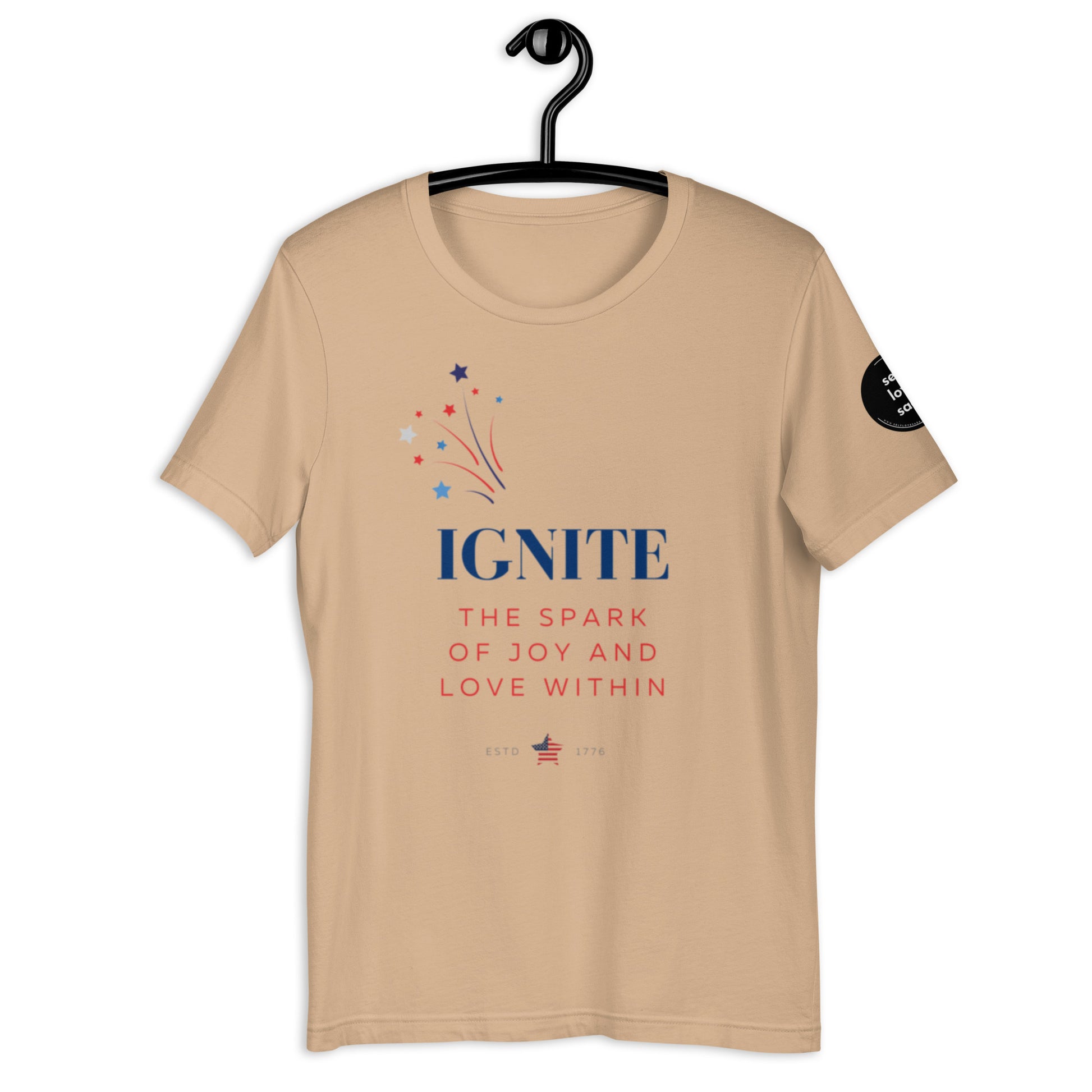 Ignite the Spark (Regular Fit t-shirt) - Self Love Saga  Self-love Apparel, Mental Health Matters