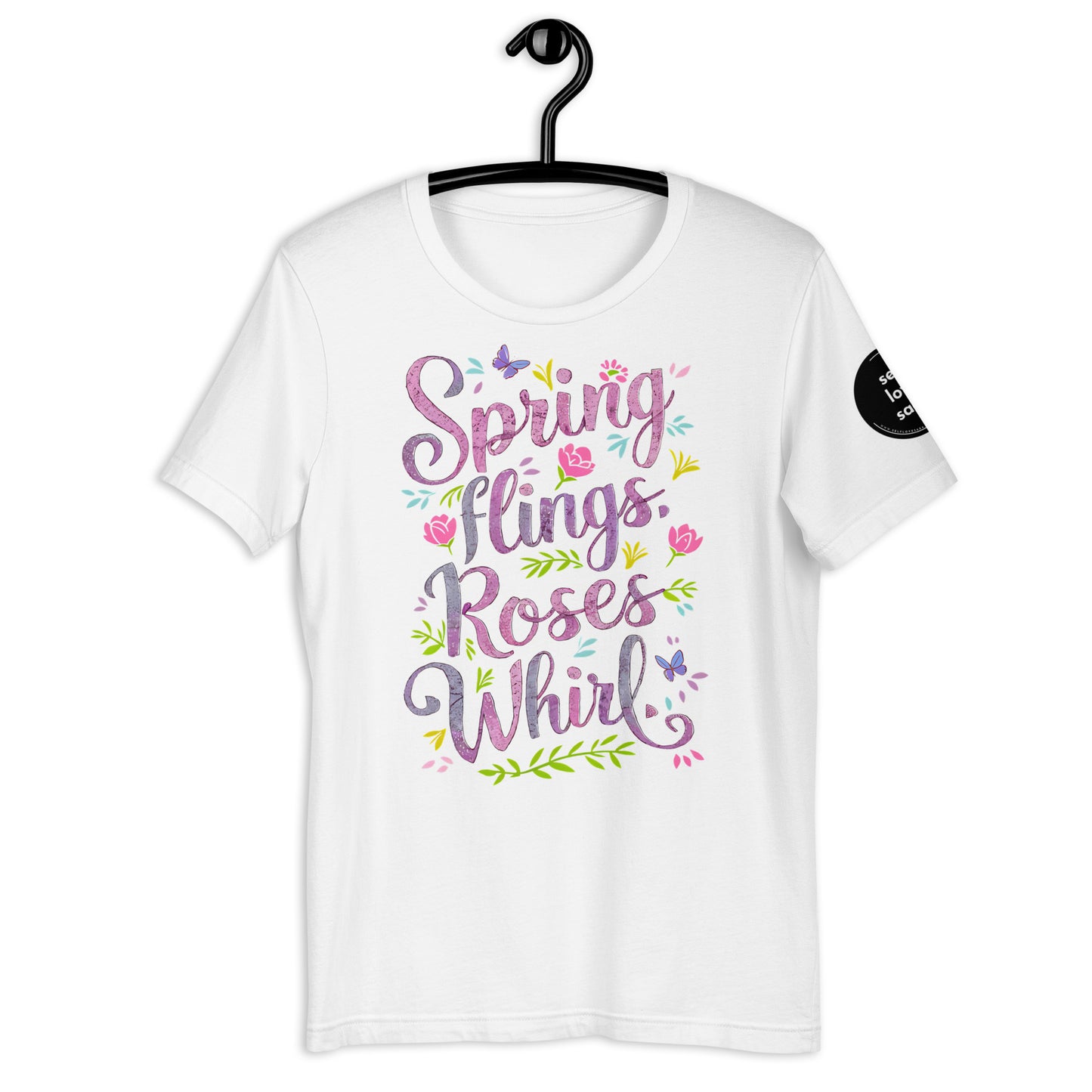 Spring Flings | Unisex t-shirt - Self Love Saga  Self-love Apparel, Mental Health Matters