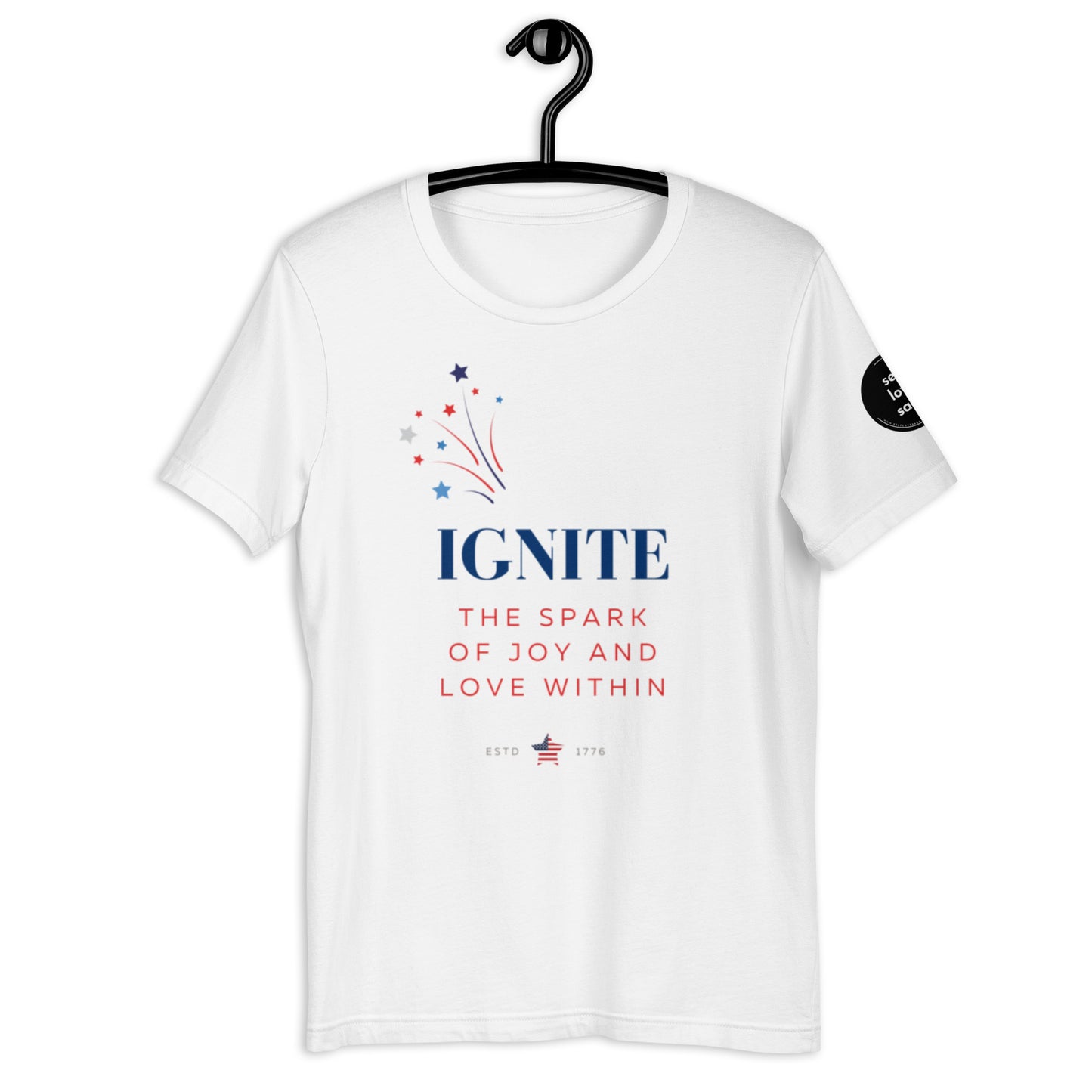 Ignite the Spark (Regular Fit t-shirt) - Self Love Saga  Self-love Apparel, Mental Health Matters