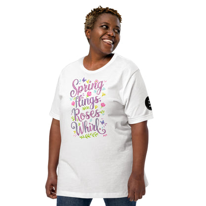 Spring Flings | Unisex t-shirt - Self Love Saga  Self-love Apparel, Mental Health Matters